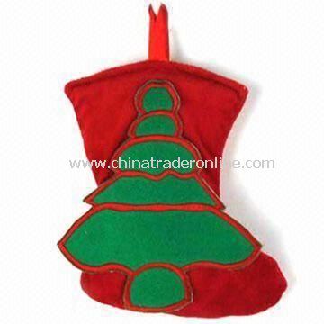 Plush Christmas Stocking, Available in Various Designs, Measures 25cm, EN 71-certified