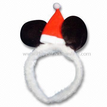 Christmas Headband, Made of Non-woven, Available in White