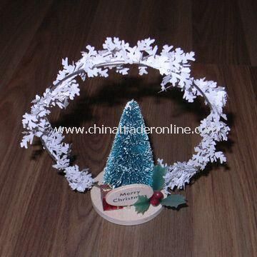 Christmas Tree Craft, Customized Designs are Accepted, Suitable of Decorations from China