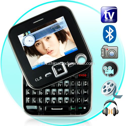 Metro - Dual SIM Swivel Screen QWERTY Cosmopolitan Phone