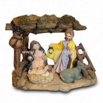 Christmas Craft, Made of Polyresin Material, Customized Designs and Sizes Accepted from China