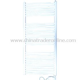 Electric white curved towel rail from China