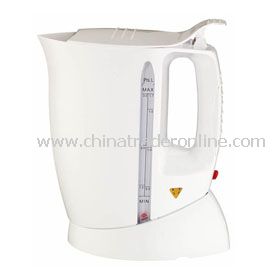Plastic kettle 1000-1200W from China