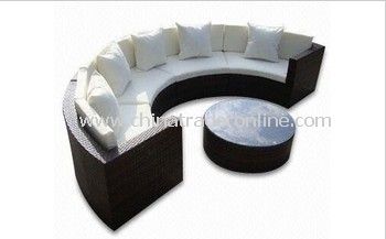 Outdoor wicker sofa set from China