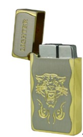 butane flip top lighter from China