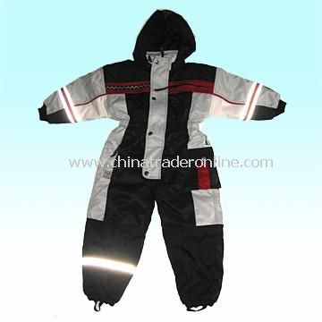 Childrens Ski Suit/Coverall with 120g Body Padding