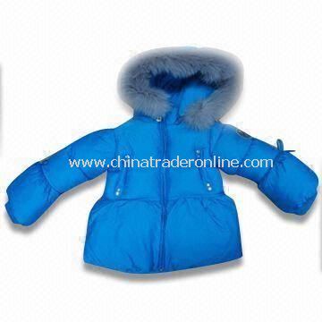 Girls Skiwear with 100% Polyester Lining, Available in Blue