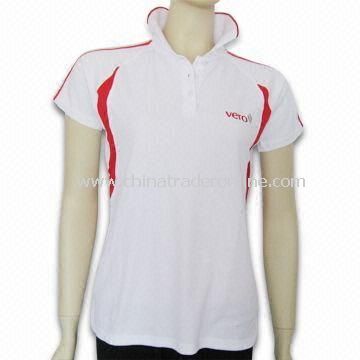 Golf Apparel with Contrast Color and Beautiful Embroidery