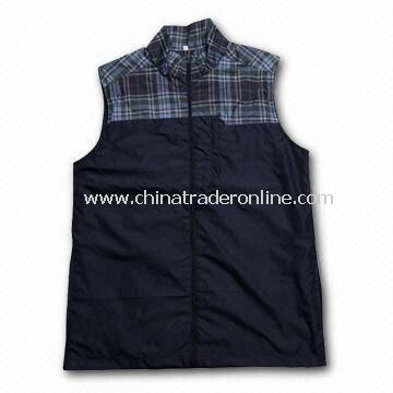 Golf Jacket, Various Sizes are Available, Made of 100% Polyester Fabric