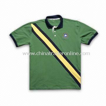 Golf Polo T-shirt, Fashionable Design and 100% Combed Cotton, New Arrival Items for Spring Season