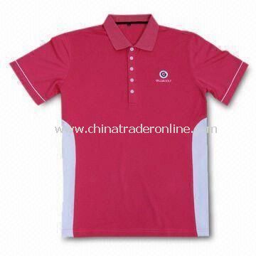 Mens Golf Polo Shirt, Customized Designs are Welcome