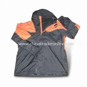 Mens Winter 2-in-1/3-in-1 Jacket, Water-resistant and Breathable Ski Wear from China