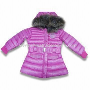 Skiwear, Made of 100% Polyester with Cotton Lining, Suitable for Girls