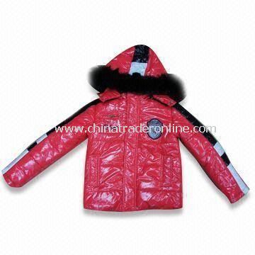 Skiwear with 100% Cotton and Polyester Lining, Suitable for Boys