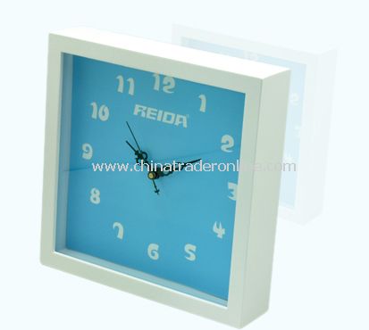 WOODEN DESK CLOCK from China