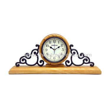 WOODEN DESK CLOCK from China