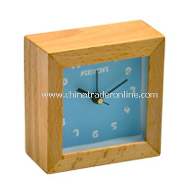 WOODEN DESK CLOCK from China