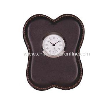 LEATHER CLOCK from China