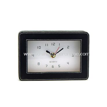 LEATHER CLOCK from China