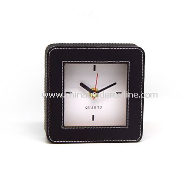 LEATHER CLOCK from China