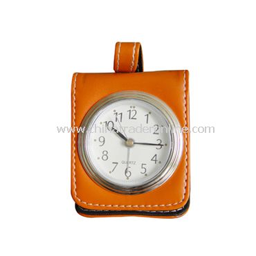 LEATHER CLOCK from China