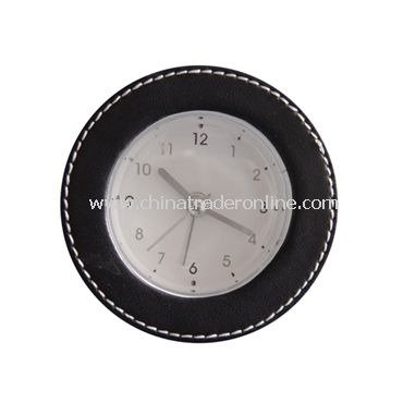 LEATHER CLOCK from China