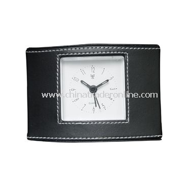 LEATHER CLOCK from China