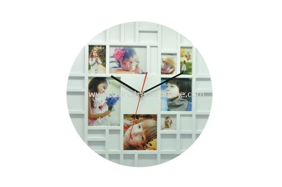 PHOTO FRAME WALL CLOCK