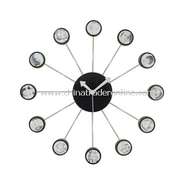 PHOTO FRAME WALL CLOCK from China