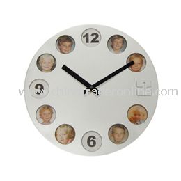 PHOTO FRAME WALL CLOCK from China