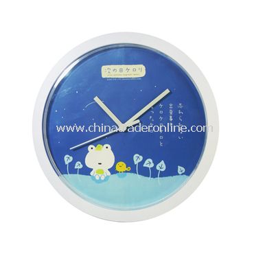 PLASTIC WALL CLOCK