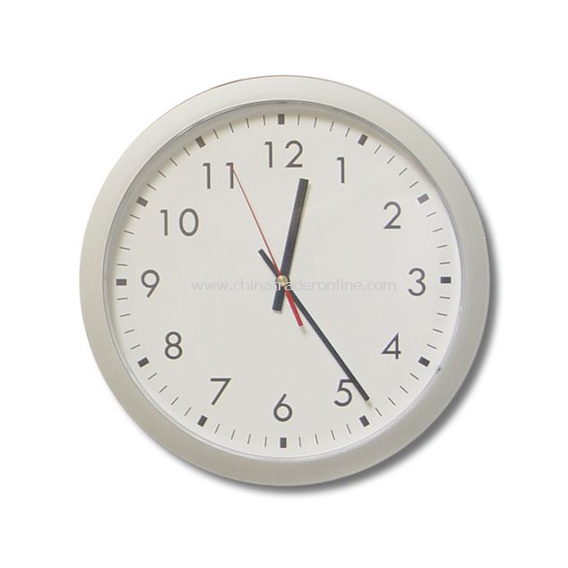 PLASTIC WALL CLOCK