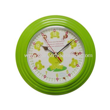 PLASTIC WALL CLOCK