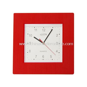 PLASTIC WALL CLOCK