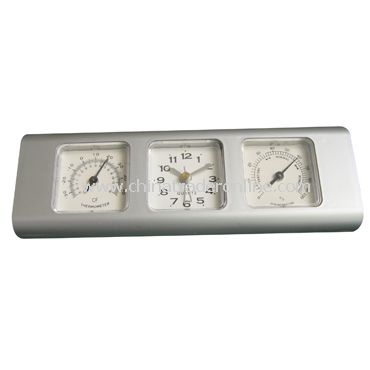 WEATHER-STATION CLOCK