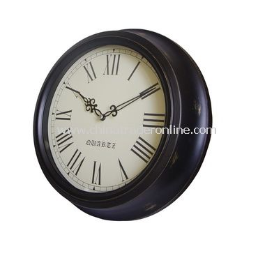 METAL WALL CLOCK