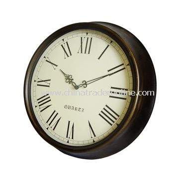 METAL WALL CLOCK