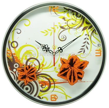 METAL WALL CLOCK