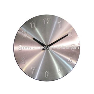 METAL WALL CLOCK