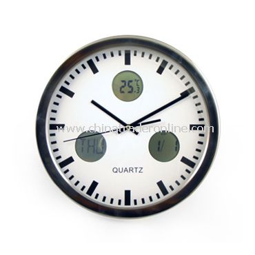 METAL WALL CLOCK