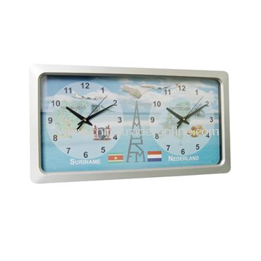 PLASTIC WALL CLOCK