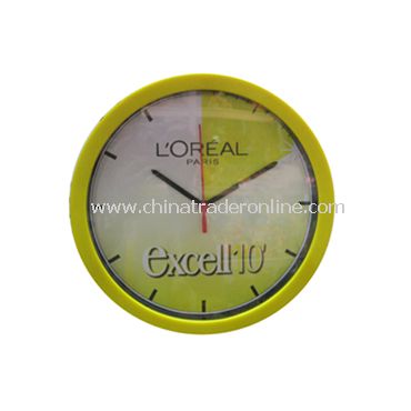 PLASTIC WALL CLOCK