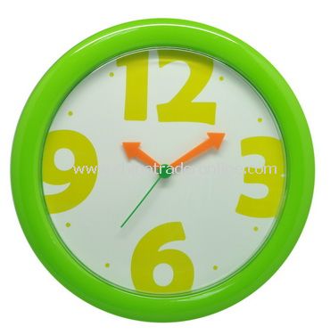 PLASTIC WALL CLOCK from China