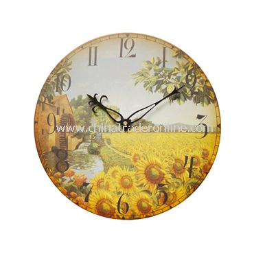 PLASTIC WALL CLOCK from China