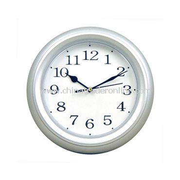 PLASTIC WALL CLOCK