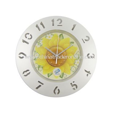 PLASTIC WALL CLOCK