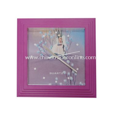 PLASTIC WALL CLOCK from China