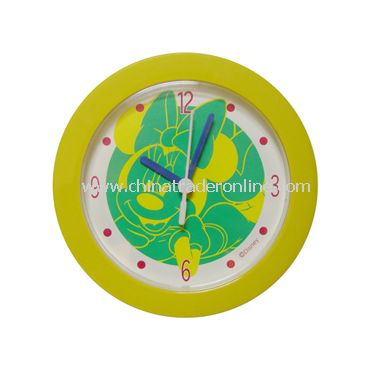 PLASTIC WALL CLOCK