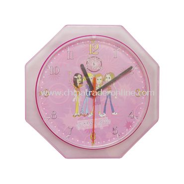 PLASTIC WALL CLOCK