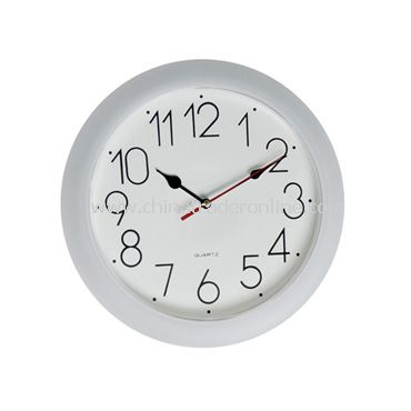 PLASTIC WALL CLOCK